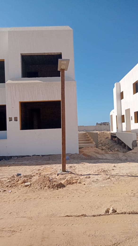 Wooden Street Lights