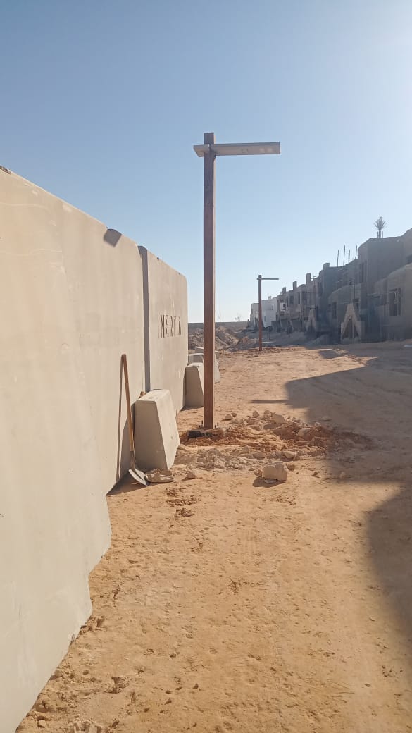 Wooden Street Lights