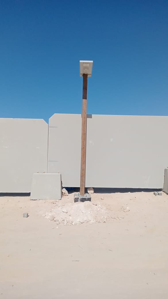 Wooden Street Lights