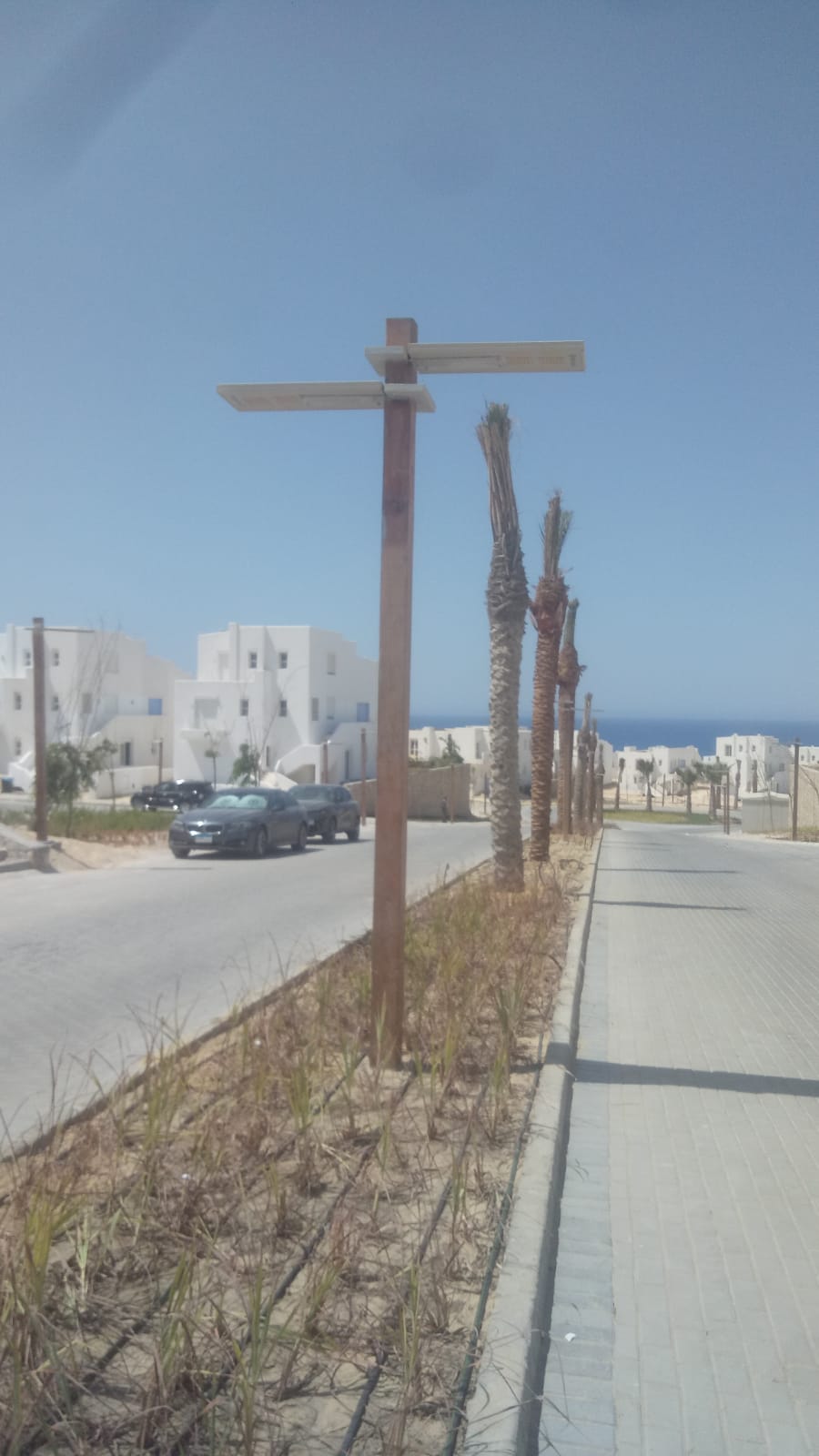 Wooden Street Lights